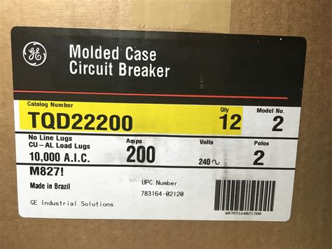 general electric breaker box catalog number tqd22200|tqd22200 diagram.